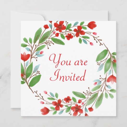 Invitation wedding shower (Devant)