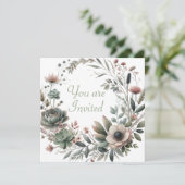Invitation wedding shower (Debout devant)
