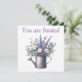 Invitation wedding shower (Debout devant)