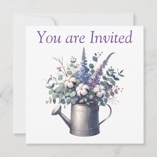 Invitation wedding shower (Devant)
