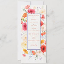 Invitation wedding shower