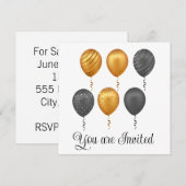 Invitation wedding shower (Devant / Derrière)