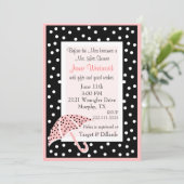 Invitation Wedding shower (Debout devant)