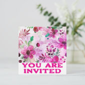 Invitation wedding shower (Debout devant)
