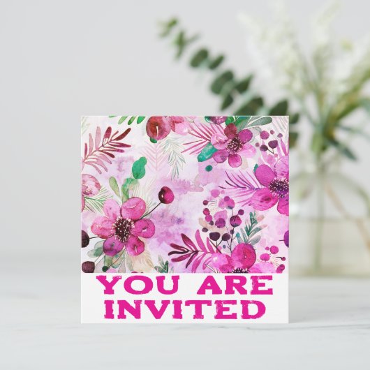 Invitation wedding shower (Debout devant)