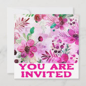 Invitation wedding shower (Devant)