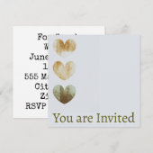 Invitation wedding shower (Devant / Derrière)