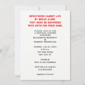 Invitation Wedding shower (Dos)