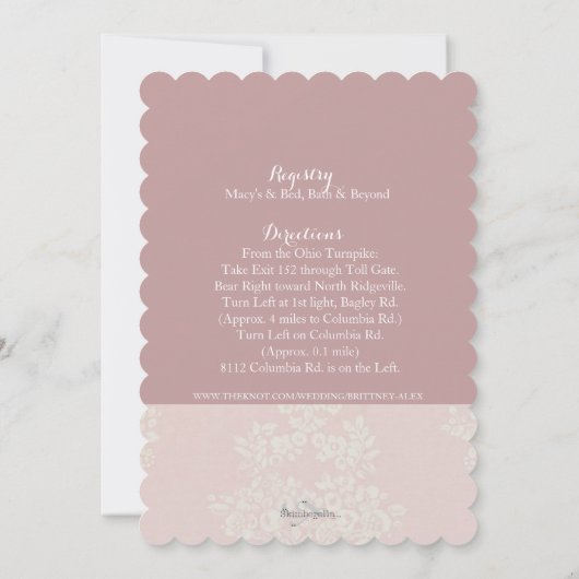 Invitation wedding shower (Dos)