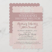 Invitation wedding shower (Devant / Derrière)