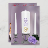 Invitation wedding shower (Devant / Derrière)