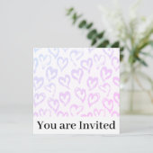 Invitation wedding shower (Debout devant)