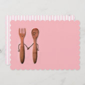 Invitation wedding shower (Devant / Derrière)