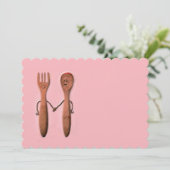 Invitation wedding shower (Debout devant)