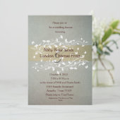 Invitation Wedding shower antique (Debout devant)
