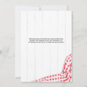 Invitation Wedding shower BBQ (Dos)