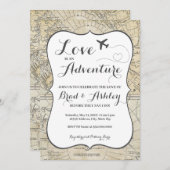 Invitation Wedding shower Couples (Devant / Derrière)