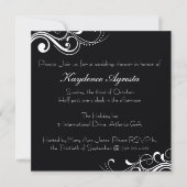 Invitation Wedding shower d'amour éternelle (Devant)