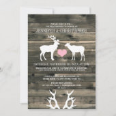 Invitation Wedding shower de Buck and Doe Couples (Devant)