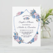 Invitation Wedding shower de Château de Charme parisien (Debout devant)