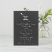 Invitation Wedding shower de Couple (Debout devant)