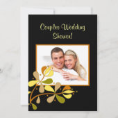 Invitation Wedding shower de couple moderne (Devant)