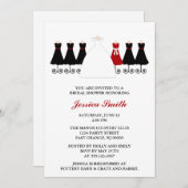 Invitation Wedding shower de la fête nuptiale (Devant / Derrière)