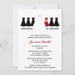 Invitation Wedding shower de la fête nuptiale