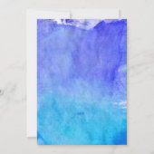 Invitation Wedding shower de l'Ocean Beach Couple (Dos)