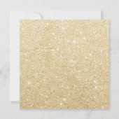 Invitation Wedding shower de Parties scintillant d'or Love &  (Dos)