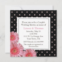 Invitation Wedding shower de Polka Dot Couple