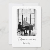 Invitation Wedding shower de script moderne photo (Dos)