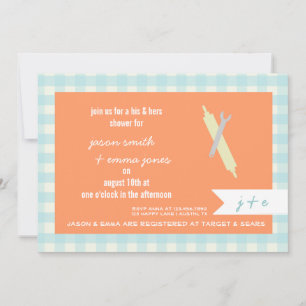 Invitation Wedding shower de Son & Son