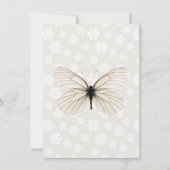 Invitation Wedding shower de White Butterfly Coupl (Devant)