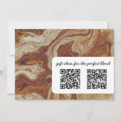 Invitation Wedding shower des amateurs de café (Dos)