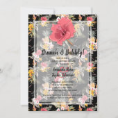 Invitation Wedding shower des couples floraux d'an (Devant)