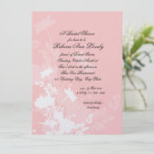 Invitation Wedding shower floral (Debout devant)