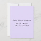 Invitation Wedding shower Fun Purple Dots (Dos)
