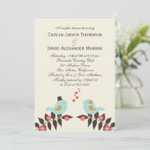 Invitation Wedding shower Inséparable (Debout devant)