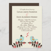 Invitation Wedding shower Inséparable (Devant / Derrière)