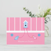 Invitation Wedding shower Jack et Jill Couple (Debout devant)