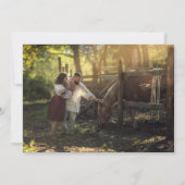 Invitation Wedding shower magique et mariage (Dos)