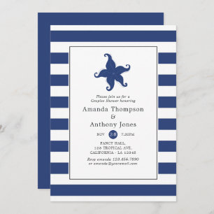 Invitation Wedding shower nautique