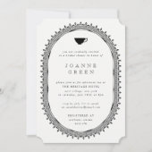 Invitation Wedding shower/nuptiale du thé de l'après-midi Reg (Devant)