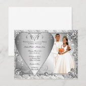 Invitation WeddingInvitTemplate3. (Devant / Derrière)