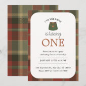 Invitation Wee Bairn Birthday (Devant / Derrière)