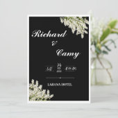 Invitation Weeding (Debout devant)