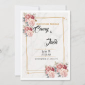 Invitation Weeding  (Devant)