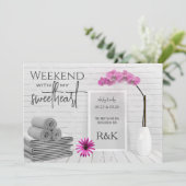 Invitation Week-end avec amour (Debout devant)