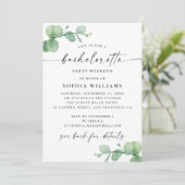 Invitation Week-end Bachelorette. Itinéraire Élégant d'Eucaly (Debout devant)